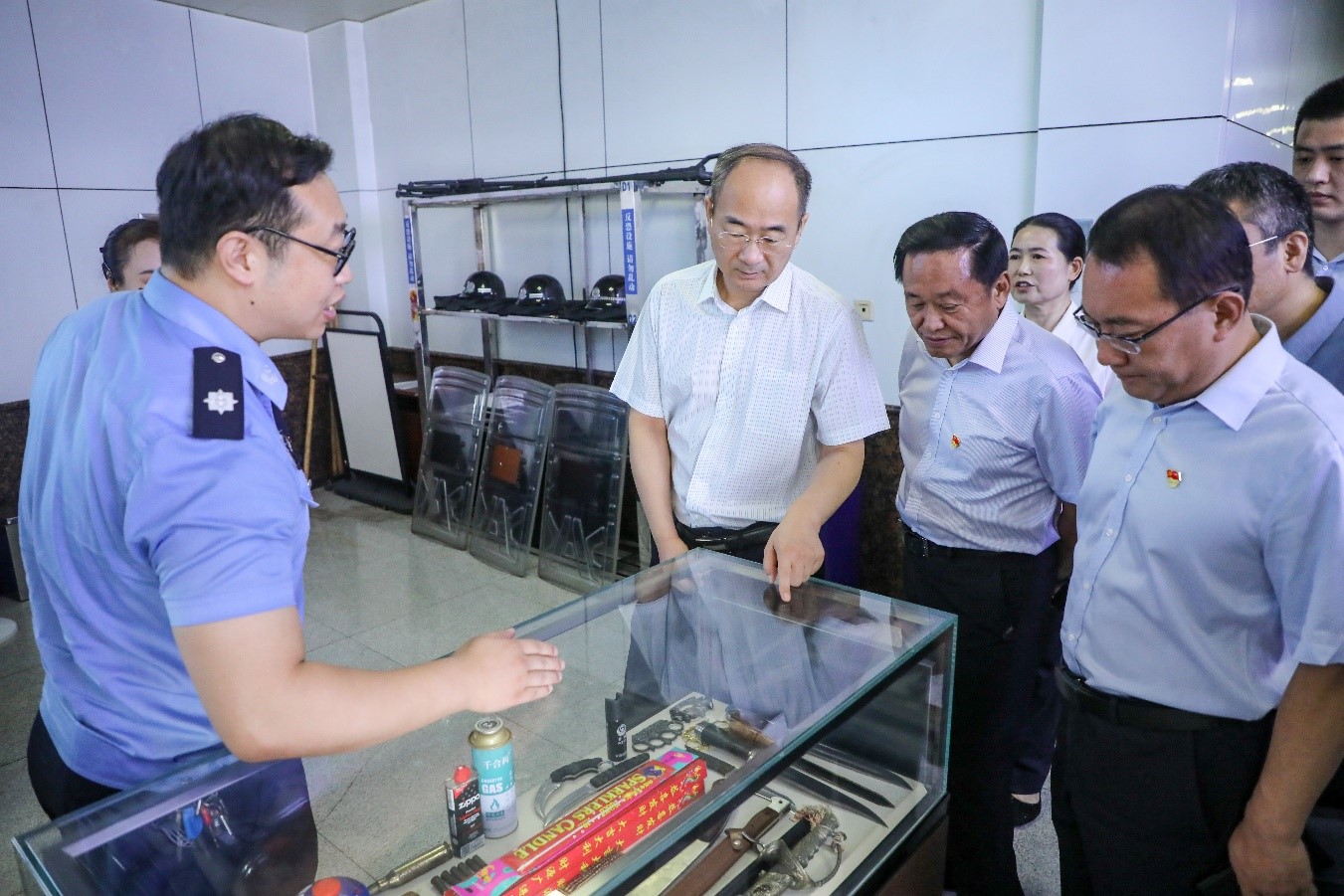 栾健到伟德体育官网调研并开展清静生产督导检查